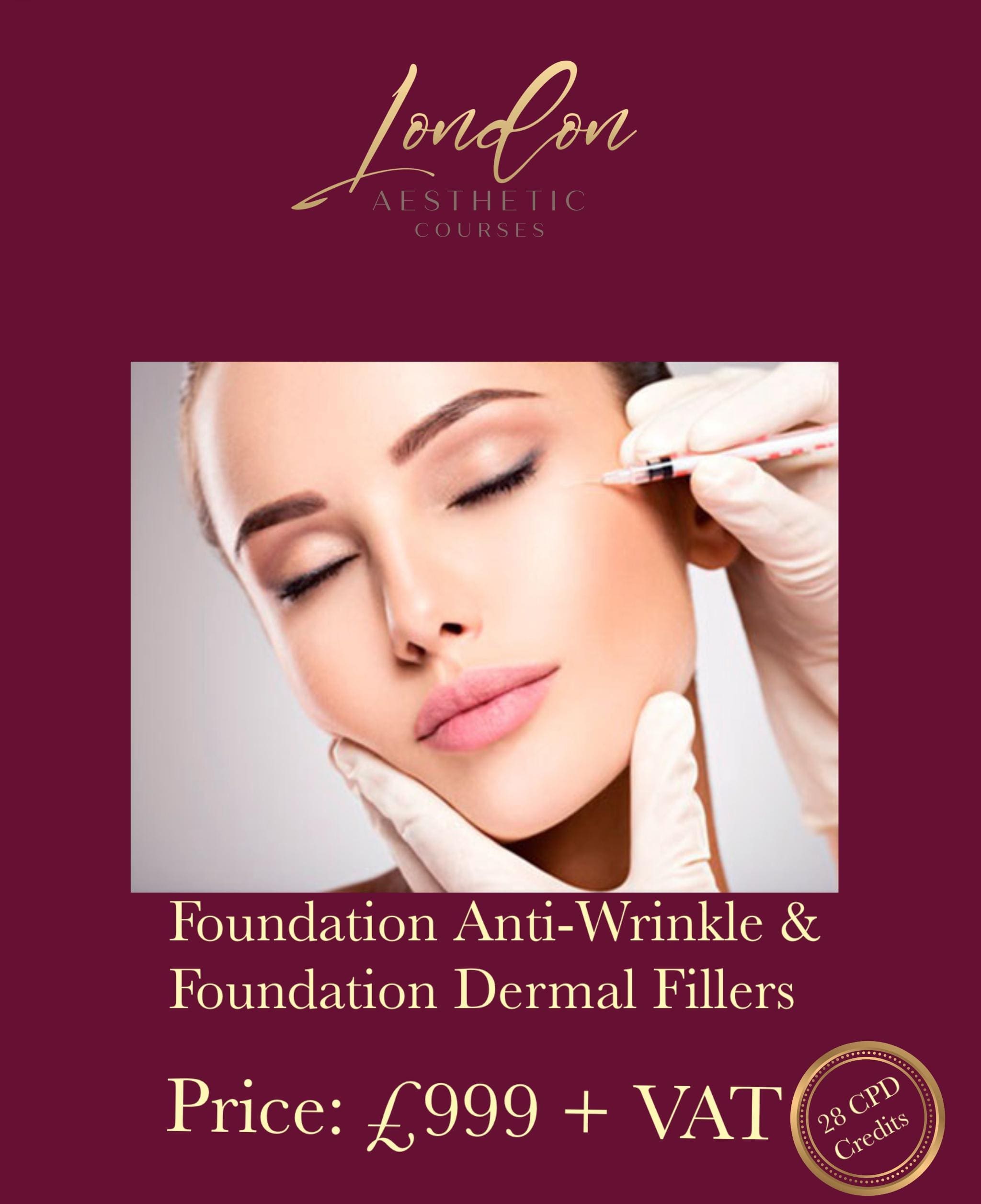 Foundation Anti-Wrinkle and Foundation Dermal Fillers